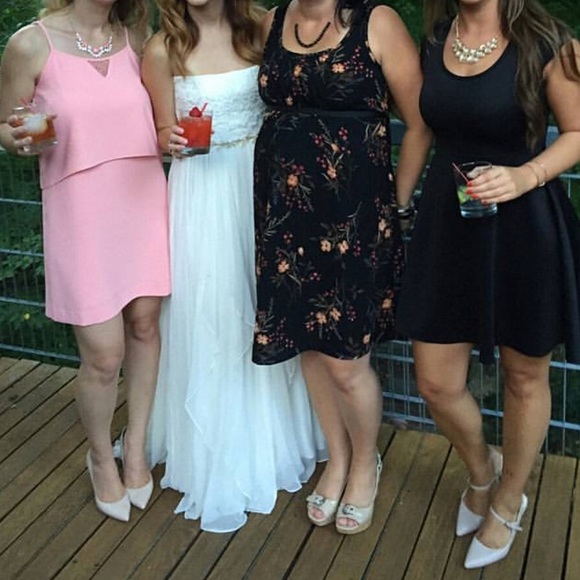 Bar III Layered Dress - Picture 7 of 7